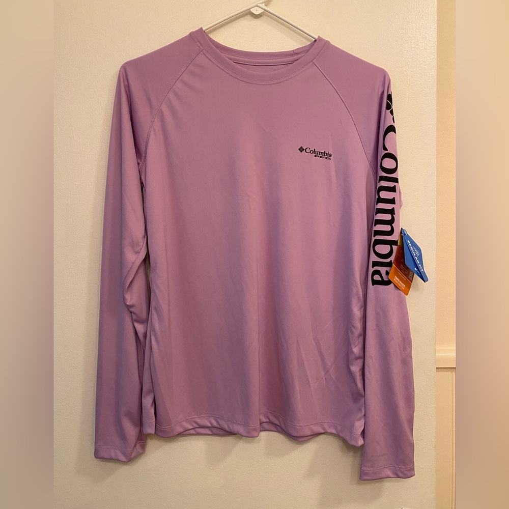 NWT Columbia Women's PFG Tidal Tee Long Sleeve Shirt - Size Small